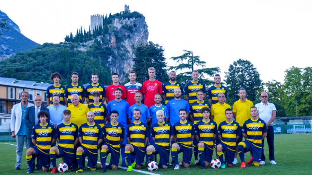 La squadra dell'Arco a inizio stagione
