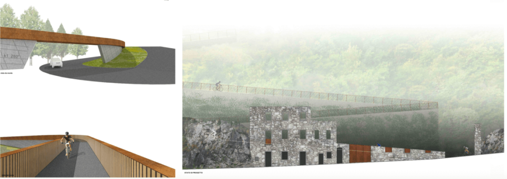 Il progetto per il collegamento ciclopedonale Limarò-Sarche in valle dei Laghi