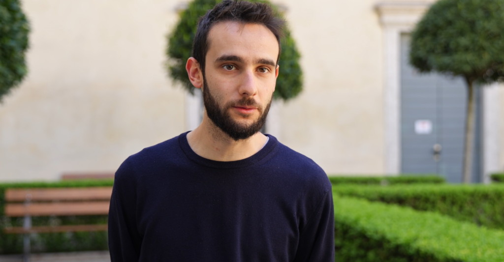 Emanuele, progettista sociale, intervista Acli, 1° maggio (Frame dal video)