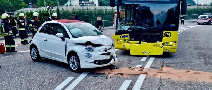 Incidente a Vilpiano del 23 maggio (Foto di Landesfeuerwehrverband Südtirol)