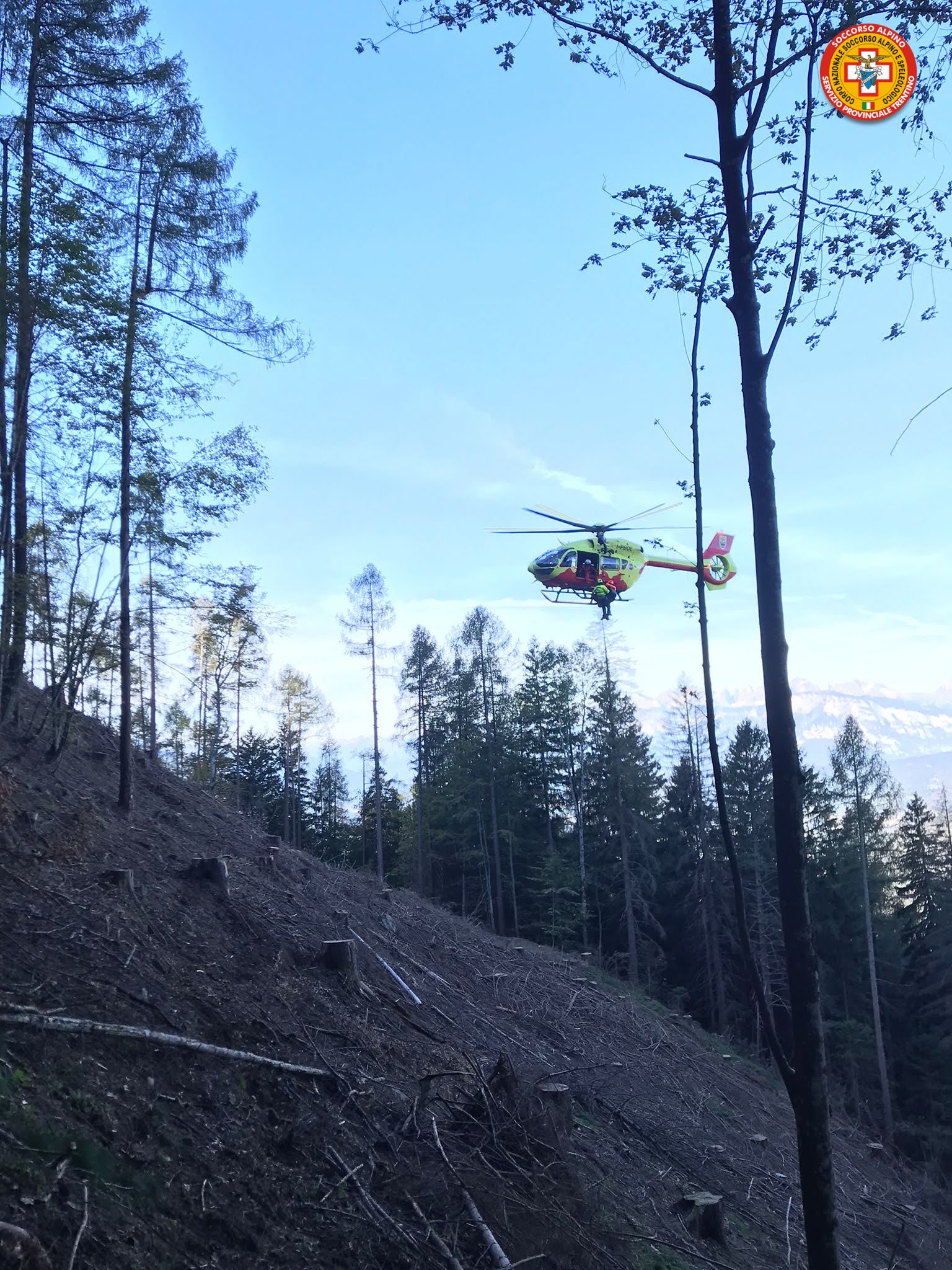 Scivola nel bosco e precipita per alcuni metri: una donna trasportata ...