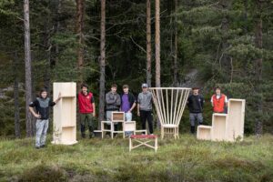 Gli studenti ENAIP di Tesero Caporaso Design (Elisa Fedrizzi)