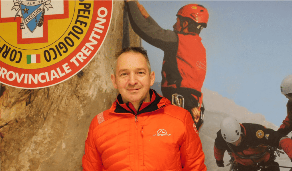 Walter Cainelli, presidente soccorso alpino