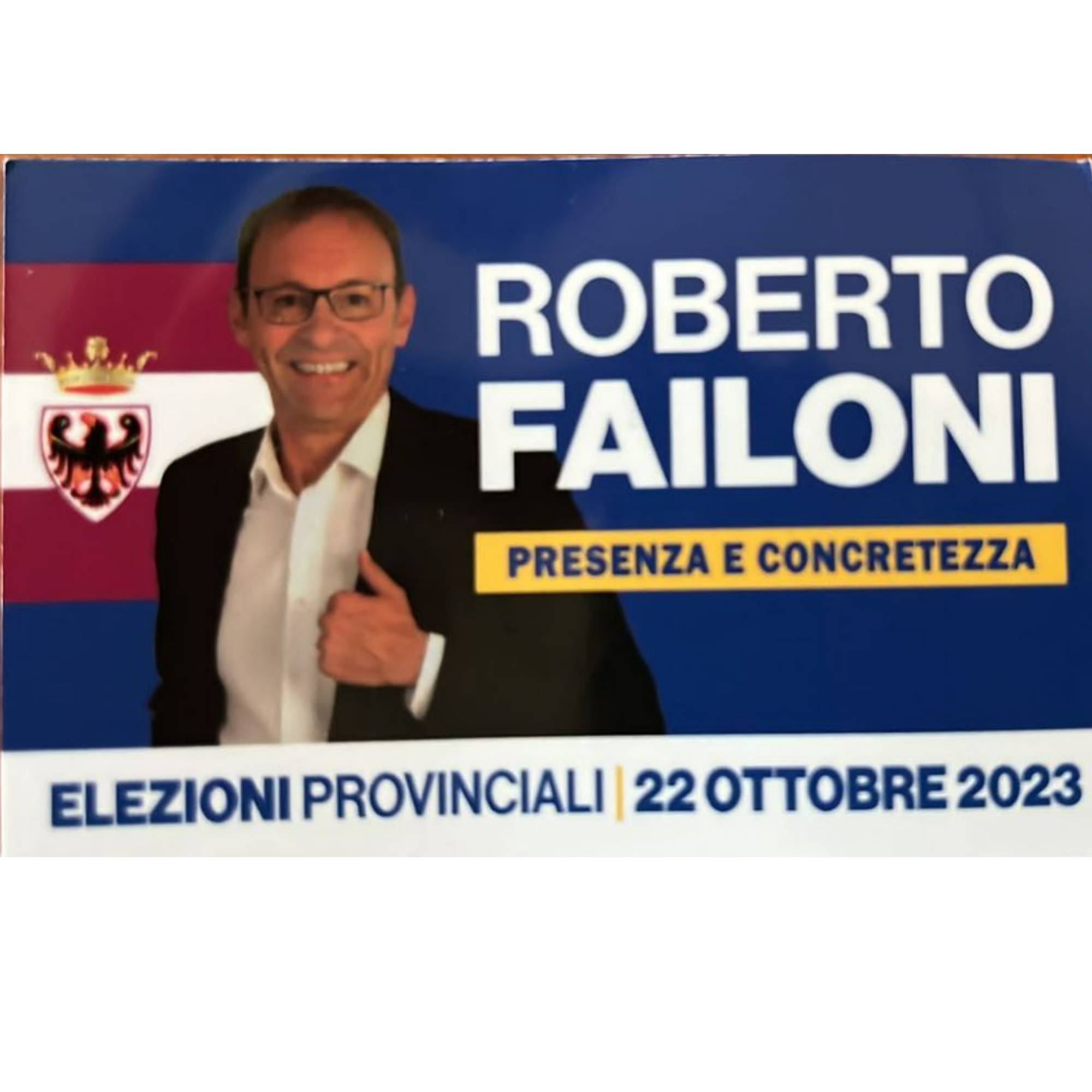Elezioni, nei «santini» elettorali Failoni usa il simbolo della ...