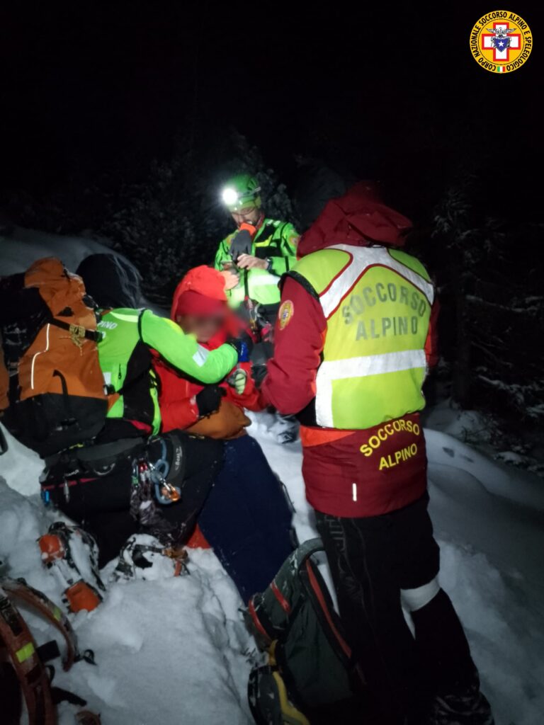 Soccorso alpino notturno