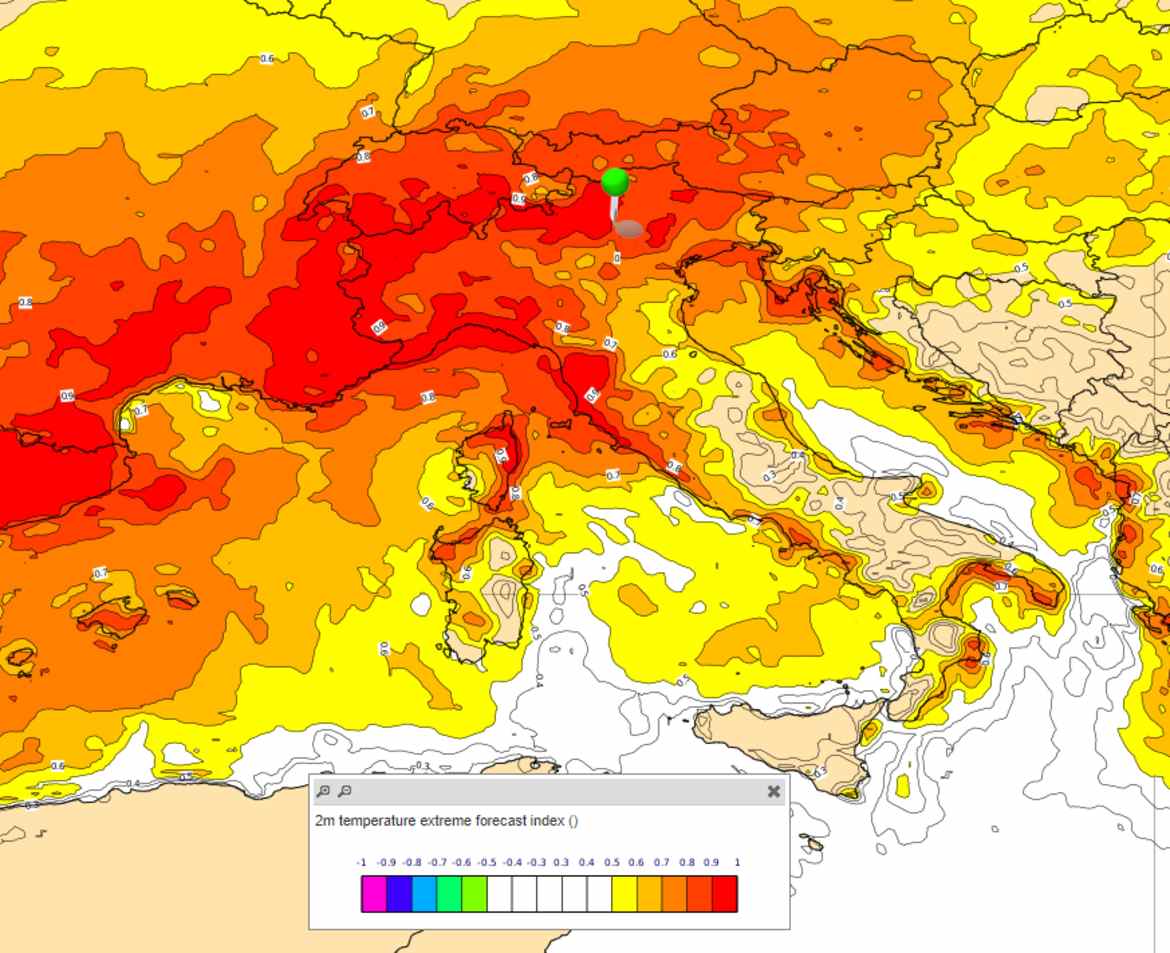 Notti tropicali (mai sotto i 20 gradi) e picchi oltre i 37 gradi ...