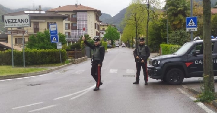 Carabinieri a Vezzano