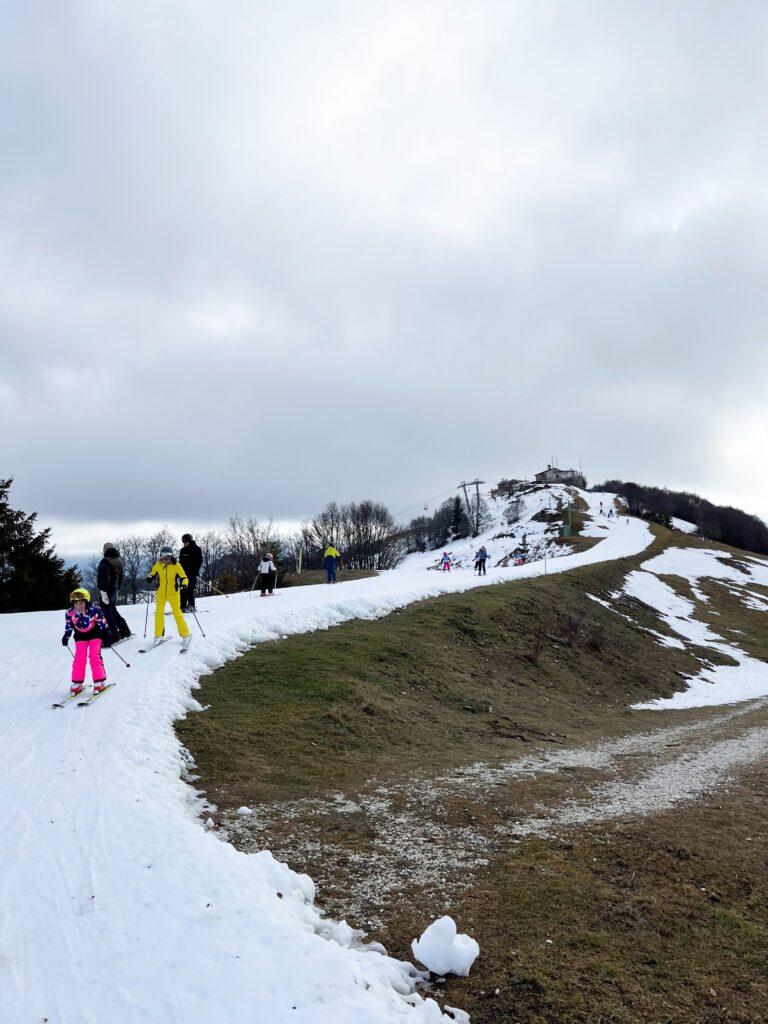 Poca neve sulle piste