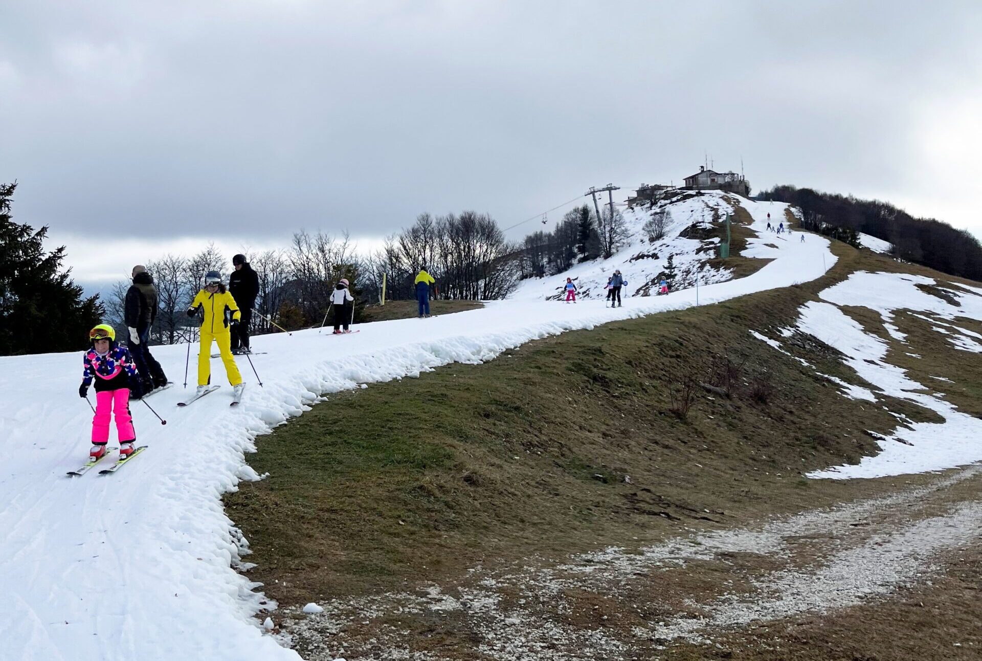 Poca neve sulle piste